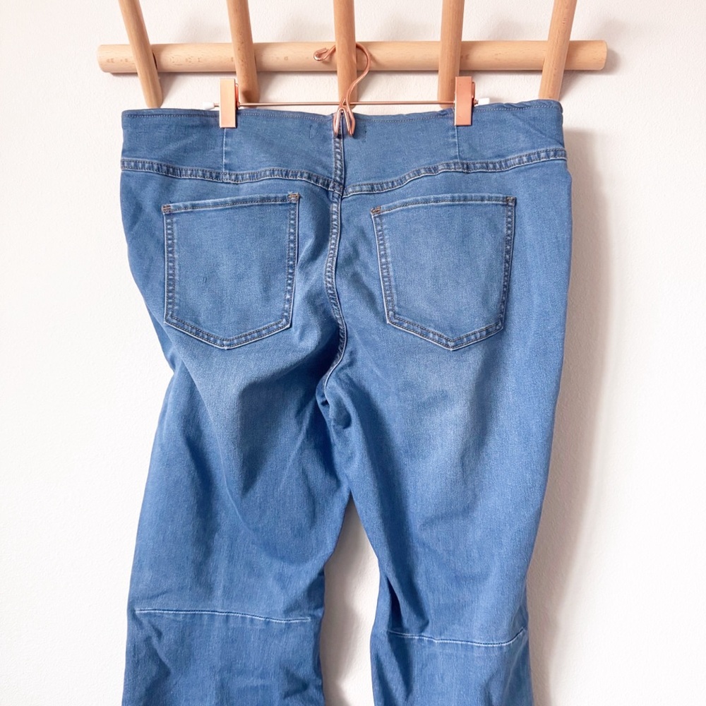 Free People Penny Pull On Flare Jeans 35 Short - Picture 6 of 12